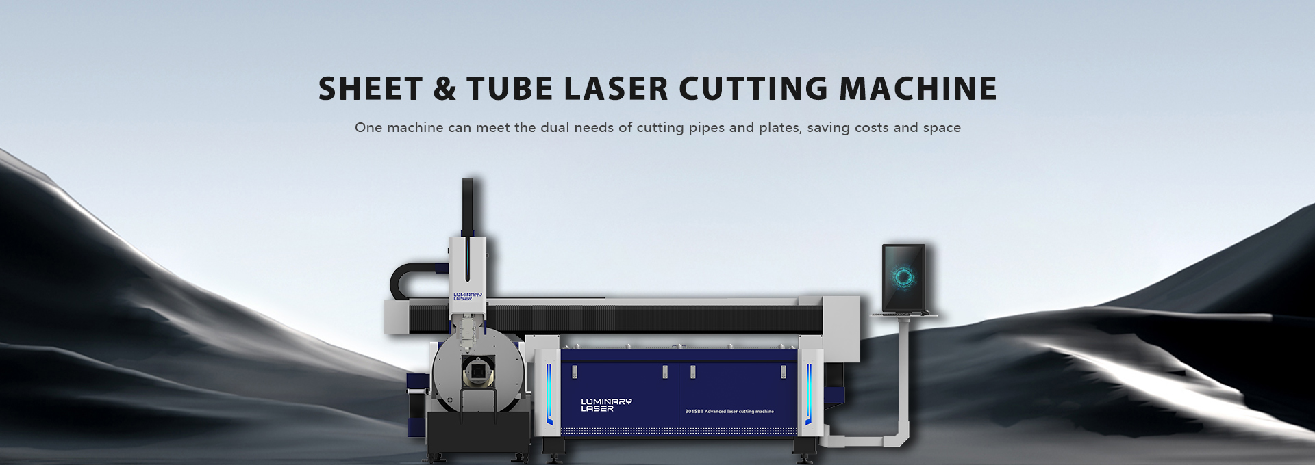 LUMINARY LASER combo sheet and tube laser cutting machine